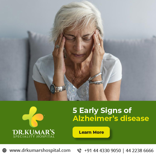 5 Early Signs of Alzheimer's disease