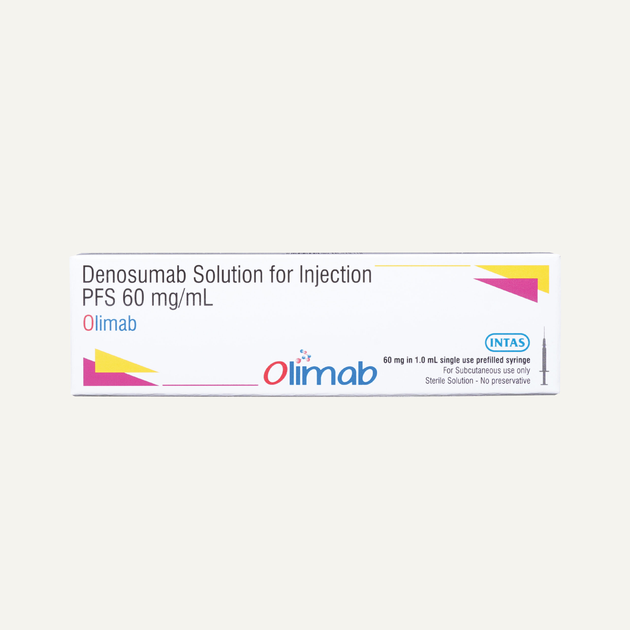 Olimab (Denosumab) Injection 60 mg/mL  Prefilled Syringe