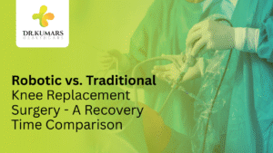 A visual representation of robotic vs traditional knee replacement surgery